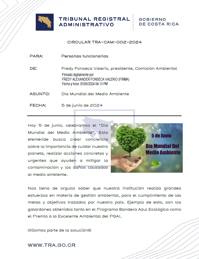 Día Mundial del Medio Ambiente