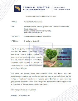 Día Mundial del Medio Ambiente